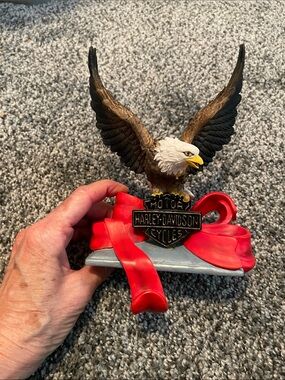 Harley-Davidson Brown & Black Eagle Christmas Stocking Holder